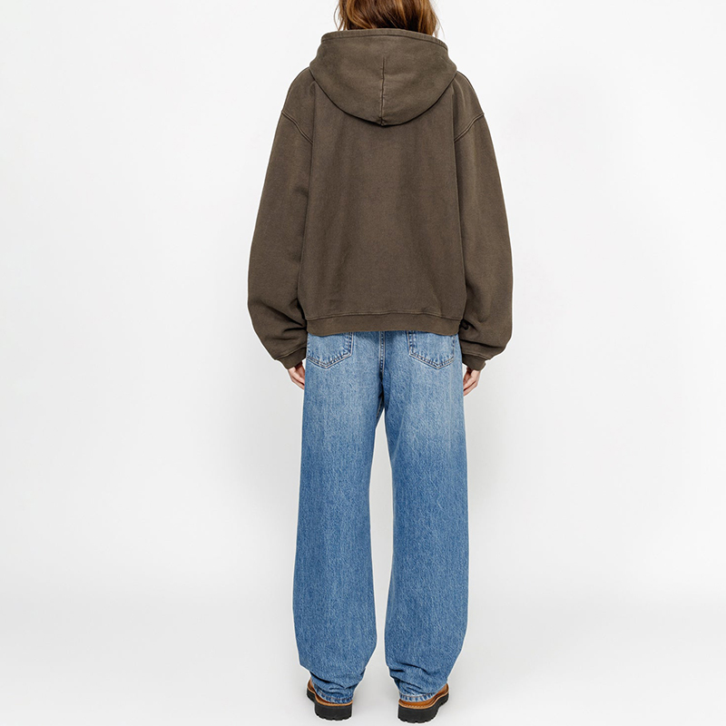 Stüssy Stussy SS25 Zip Hoodie Faded Graphic Logo Vintage Style Unisex Pullover. 118553 圖 9