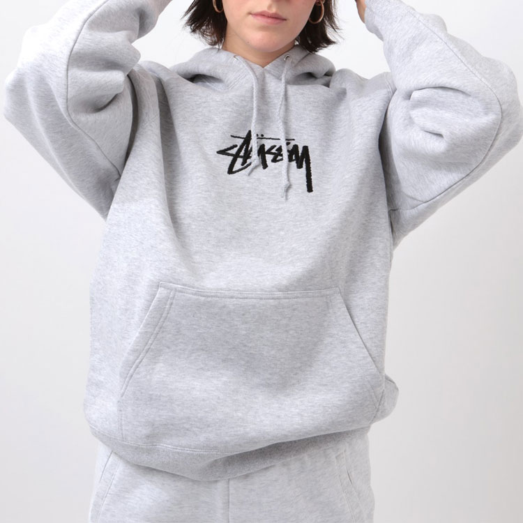 Stüssy Stussy Stock Logo Classic Embroidered Hoodie Unisex Winter Retro Fleece Sweater. 118366 圖 15