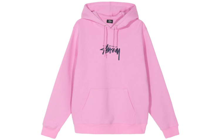 Stüssy Stussy Stock Logo Classic Embroidered Hoodie Unisex Winter Retro Fleece Sweater. 118366 圖 17