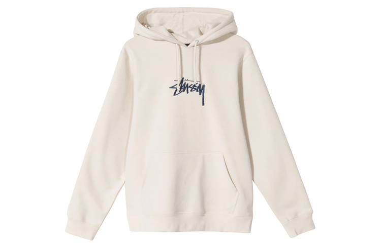Stüssy Stussy Stock Logo Classic Embroidered Hoodie Unisex Winter Retro Fleece Sweater. 118366 圖 4