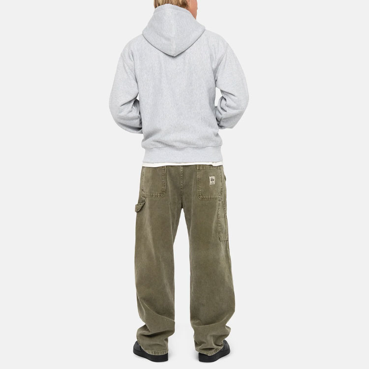 Stüssy Stussy Stock Logo Zip Hoodie Embroidered Lettering Vintage Unisex Sweatshirt. 118533 圖 5