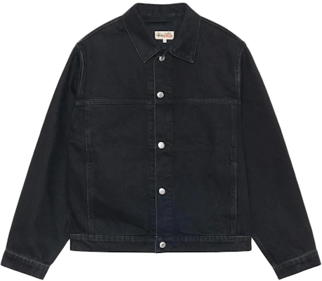 Chaqueta vaquera Stüssy Stussy verano unisex estilo retro con botones de logo. 115781 Buy Chaqueta vaquera Stüssy Stussy verano unisex estilo retro con botones de logo. 115781