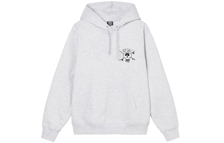 Stüssy Stussy Surf Skate Skull Tee Vintage Fleece Sweatshirt Unisex. 1924746 圖 3