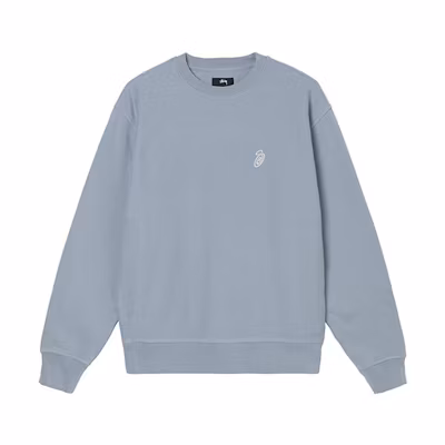 Stüssy Stussy Swirl Embroidered Crewneck Retro Sweatshirt Unisex. 118463