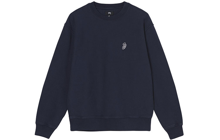 Stüssy Stussy Swirl Embroidered Crewneck Retro Sweatshirt Unisex. 118463 圖 8