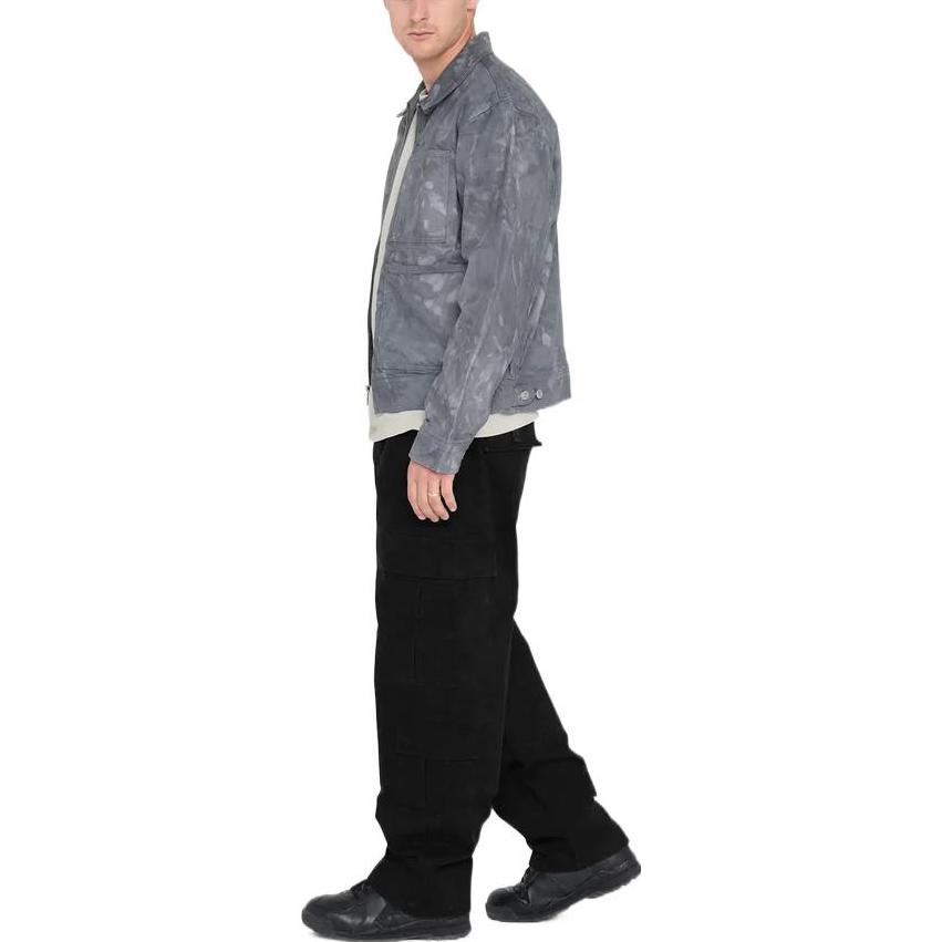 Stüssy Stussy Tie-Dye Zip-Up Multi-Pocket Retro Jacket Unisex 115708 圖 11