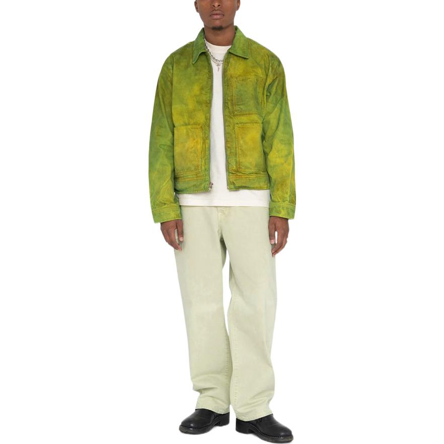 Stüssy Stussy Tie-Dye Zip-Up Multi-Pocket Retro Jacket Unisex 115708 圖 14