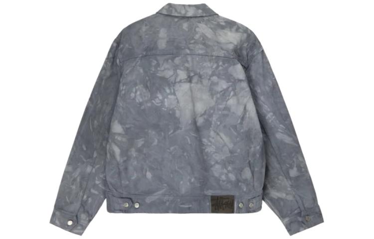 Stüssy Stussy Tie-Dye Zip-Up Multi-Pocket Retro Jacket Unisex 115708 圖 8