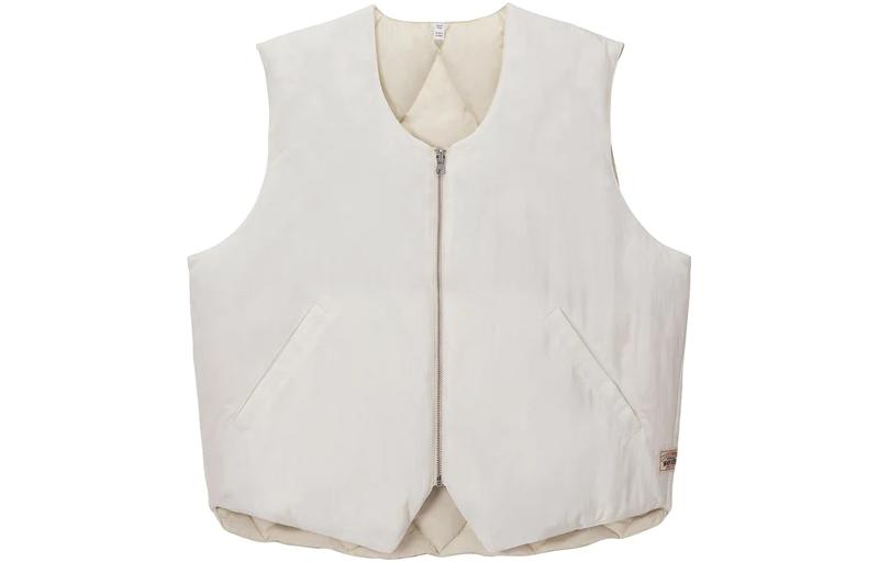 Stüssy Stussy Tie-Dye Zip Reversible Quilted Vintage Vest Unisex. 115695 圖 2