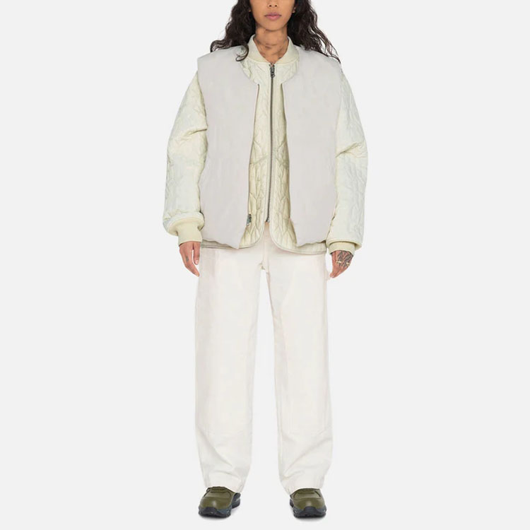 Stüssy Stussy Tie-Dye Zip Reversible Quilted Vintage Vest Unisex. 115695 圖 8