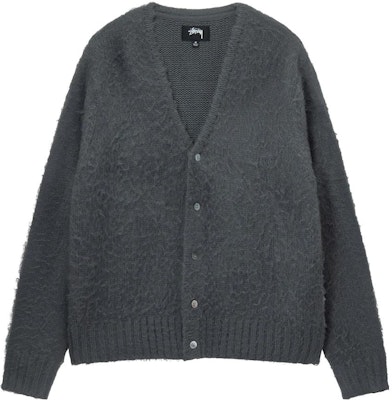 스투시 유니섹스 빈티지 브이넥 버튼업 긴팔 니트 가디건. 117163 Buy 스투시 유니섹스 빈티지 브이넥 버튼업 긴팔 니트 가디건. 117163