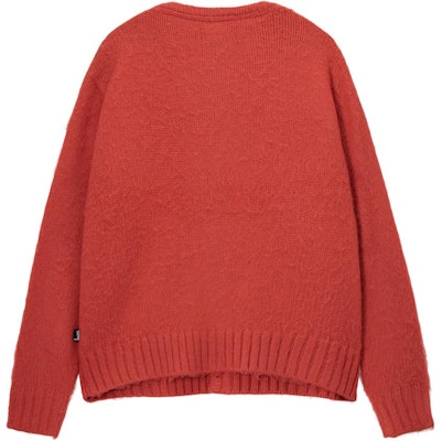 스투시 유니섹스 빈티지 브이넥 버튼업 긴팔 니트 가디건. 117163 4