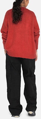 스투시 유니섹스 빈티지 브이넥 버튼업 긴팔 니트 가디건. 117163 8