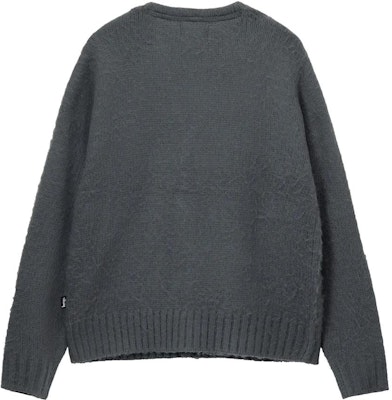 스투시 유니섹스 빈티지 브이넥 버튼업 긴팔 니트 가디건. 117163 Lookbook 스투시 유니섹스 빈티지 브이넥 버튼업 긴팔 니트 가디건. 117163