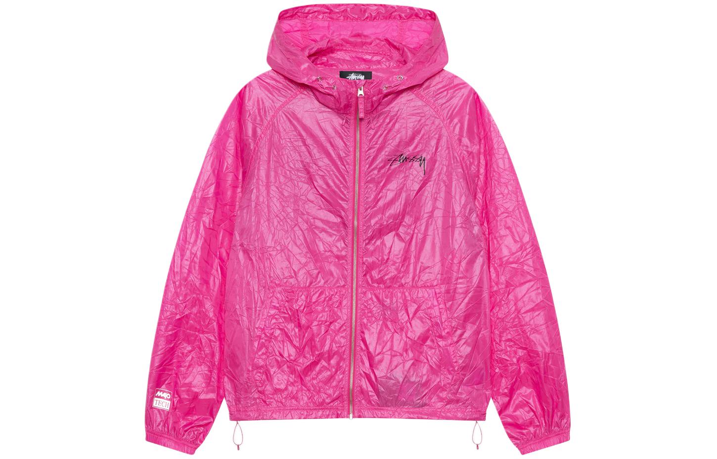 Stüssy Stussy Vintage Crinkle Nylon Logo Zip Jacket Unisex Retro Style 115746 圖 13