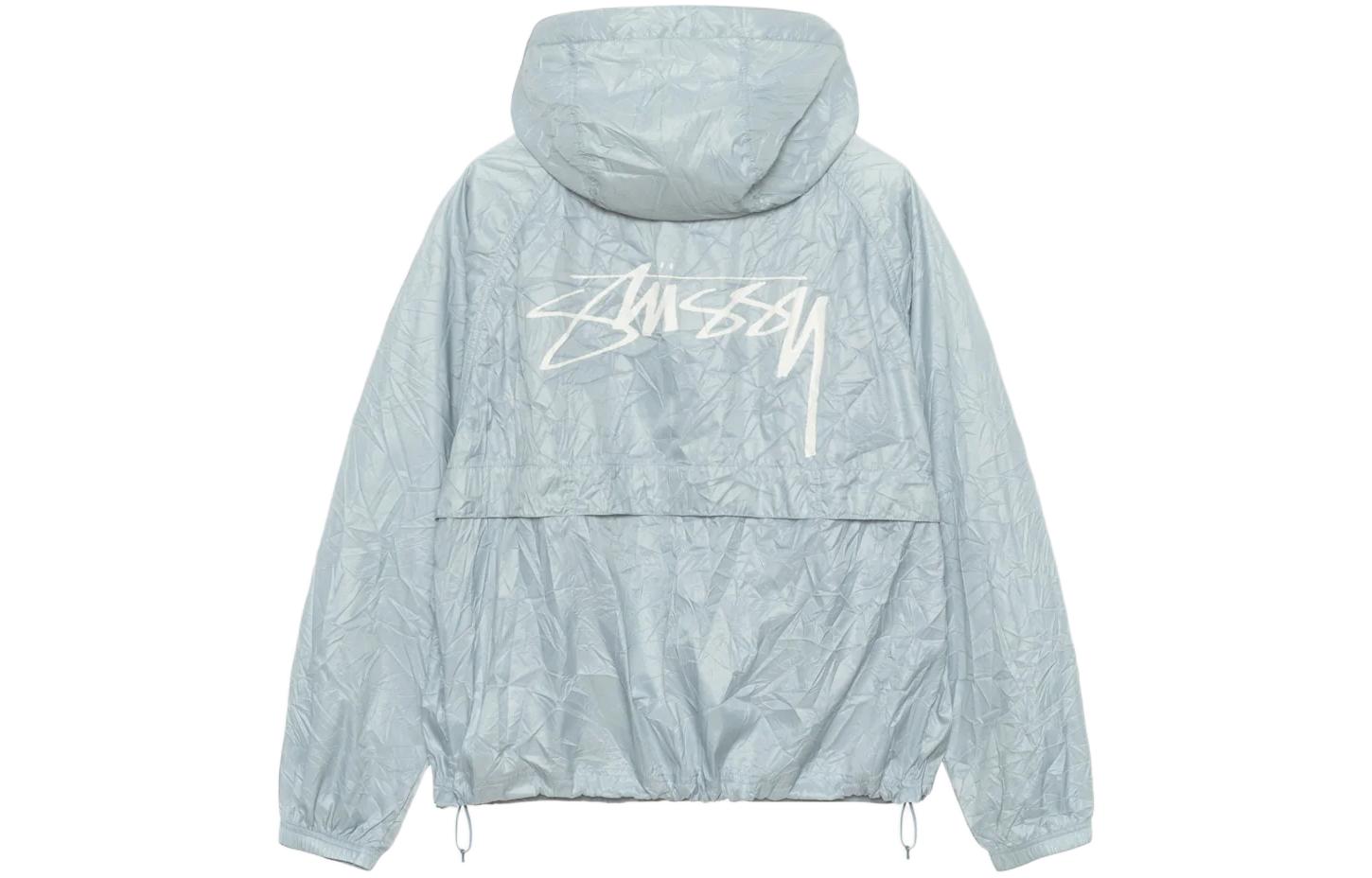 Stüssy Stussy Vintage Crinkle Nylon Logo Zip Jacket Unisex Retro Style 115746 圖 17