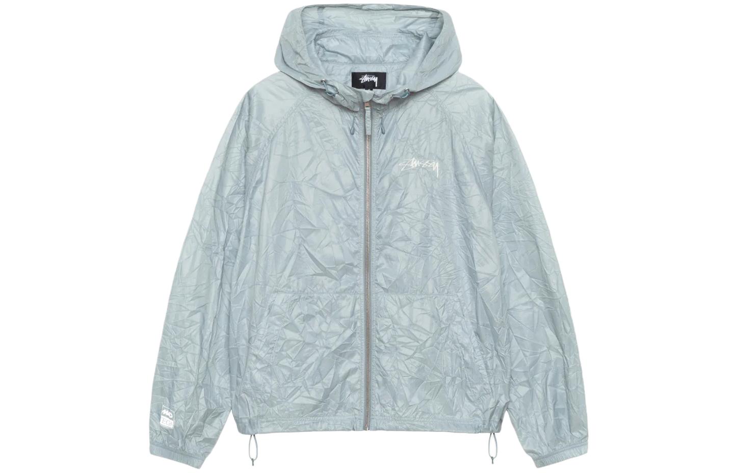 Stüssy Stussy Vintage Crinkle Nylon Logo Zip Jacket Unisex Retro Style 115746 圖 18