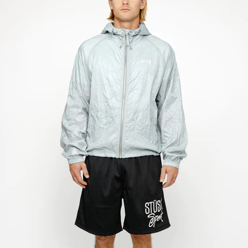 Stüssy Stussy Vintage Crinkle Nylon Logo Zip Jacket Unisex Retro Style 115746 圖 19
