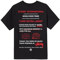 Stüssy Stussy Vintage Letter Print Crewneck T-Shirt Unisex 1904626 Stüssy Stussy Vintage Letter Print Crewneck T-Shirt Unisex 1904626