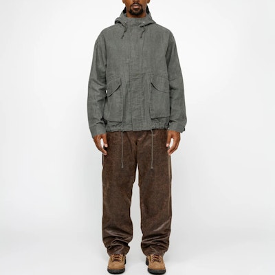 Stüssy Stussy 复古寬鬆版連帽蠟材質短款風衣外套 男女適穿外套. 115752 Purchase Stüssy Stussy 复古寬鬆版連帽蠟材質短款風衣外套 男女適穿外套. 115752