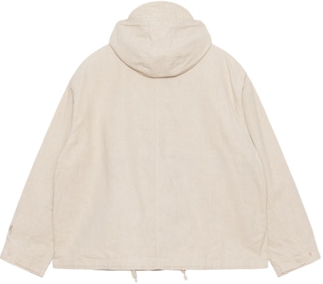 Stüssy Stussy 复古寬鬆版連帽蠟材質短款風衣外套 男女適穿外套. 115752 1