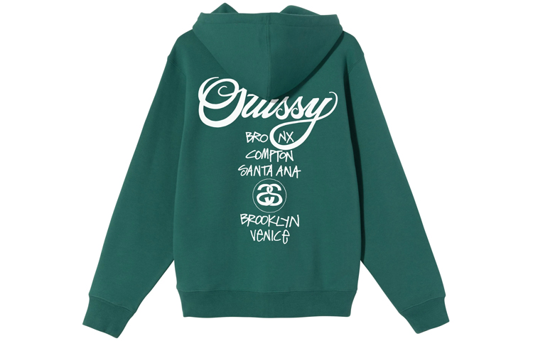 Stüssy Stussy World Tour Hoodie Unisex Vintage Sweatshirt Long Sleeve. 3923571 圖 13