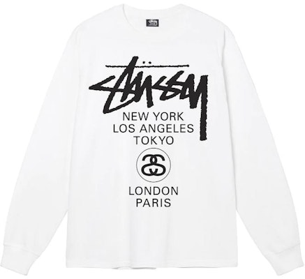 Stüssy Stussy Kaos Panjang Unisex Retro World Tour LS dengan Cetakan Huruf 3993713 Buy Stüssy Stussy Kaos Panjang Unisex Retro World Tour LS dengan Cetakan Huruf 3993713