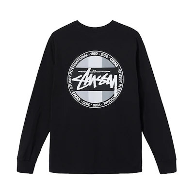 Stüssy Stussy CDG 40th Anniversary Logo Long Sleeve Vintage Unisex T-Shirt. 3993627