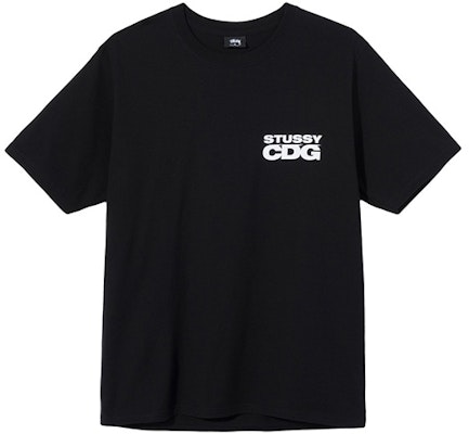 Stüssy Stussy x CDG Logo Print Short Sleeve Retro T-Shirt Unisex Casual Wear. 3903626 Lookbook Stüssy Stussy x CDG Logo Print Short Sleeve Retro T-Shirt Unisex Casual Wear. 3903626
