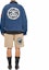 Sizing Stüssy Stussy x Denim Tears SS25 Khaki Logo Print Elastic Waist Vintage Shorts Unisex 312025