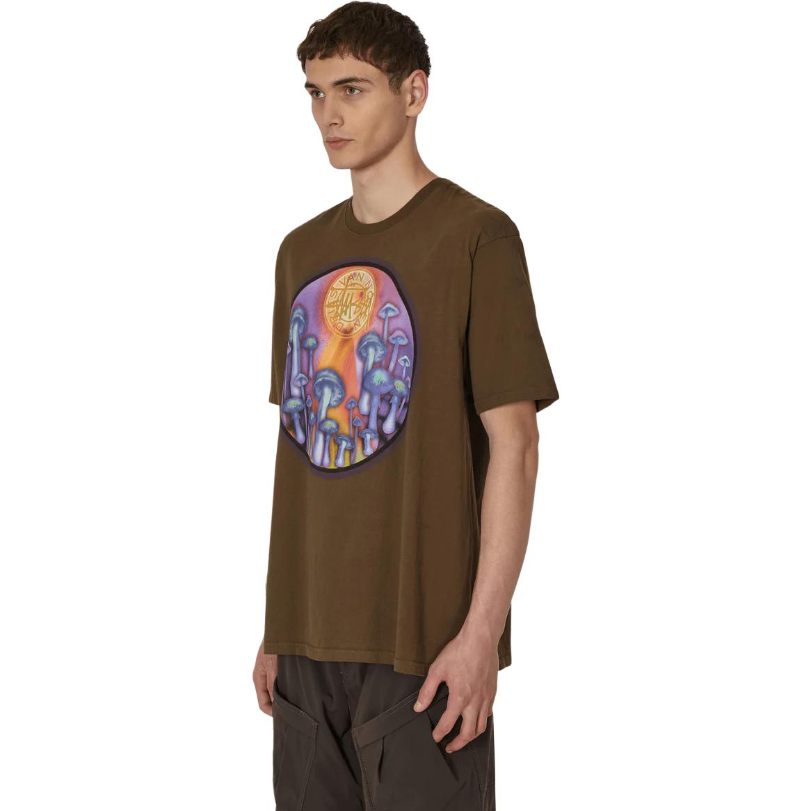 Stüssy Stussy Dries Van Noten Brown Embroidered Graphic Vintage Unisex T-Shirt. 3903779 KHAK 圖 6