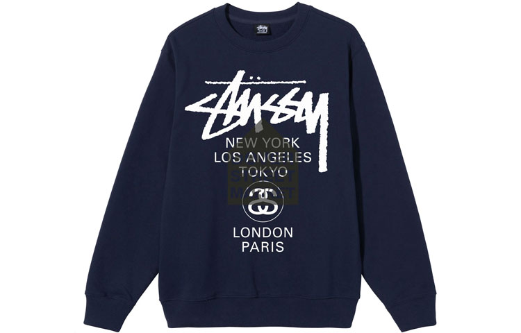 Stüssy Stussy DSM Logo Crewneck Unisex Vintage Long Sleeve Sweatshirt. 3913615 圖 6