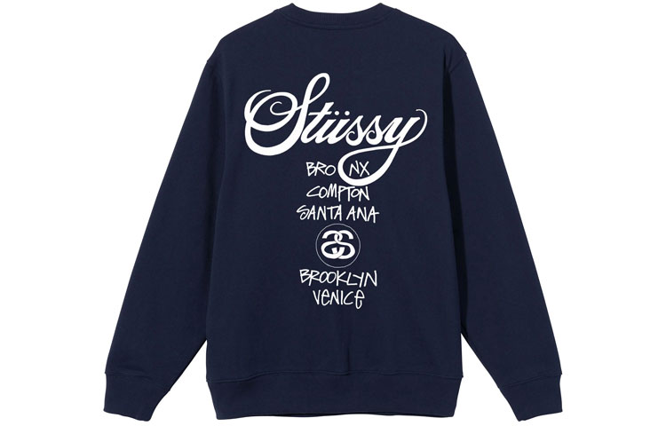 Stüssy Stussy DSM Logo Crewneck Unisex Vintage Long Sleeve Sweatshirt. 3913615 圖 7