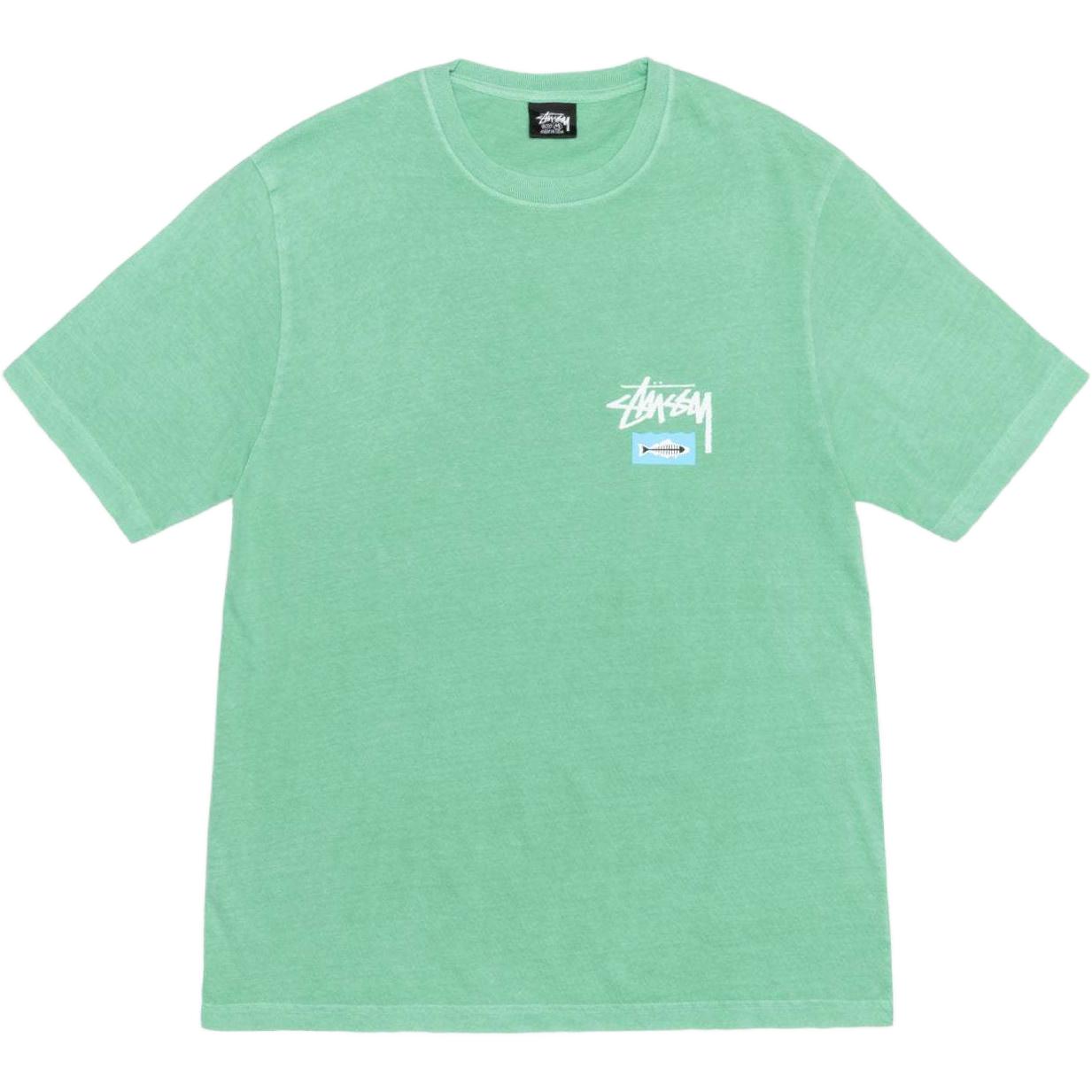 Stüssy Stussy Heal The Bay SS24 Ocean Print Logo Vintage Unisex Tee. 3903953 圖 7