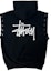 Buy Stüssy Stussy x JUNYA WATANABE SS24 Distressed Logo Cutout Vest Hoodie Black (). wmt9091001