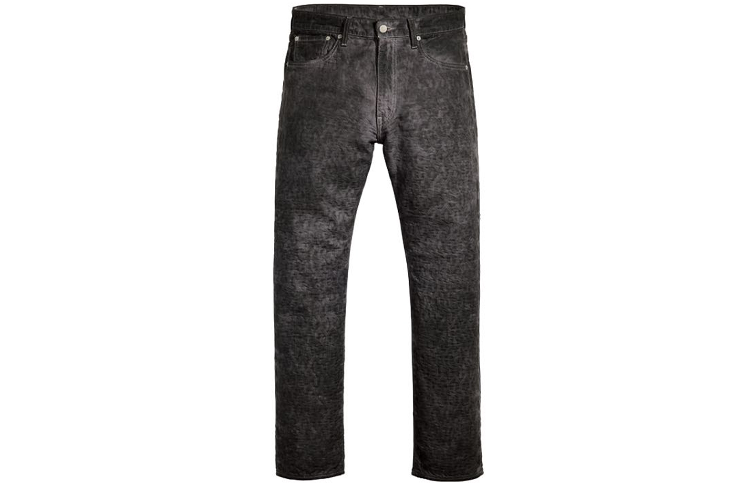 Stüssy Stussy x Levi's FW23 Jacquard Black Denim Vintage Straight Jeans Unisex. A5219-0002