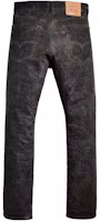 Lookbook Stüssy Stussy x Levi's FW23 Jacquard Black Denim Vintage Straight Jeans Unisex. A5219-0002