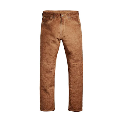 Stüssy Stussy Levi's FW23 Jacquard Straight-Leg Vintage Brown Denim Jeans Unisex. A5219-0001