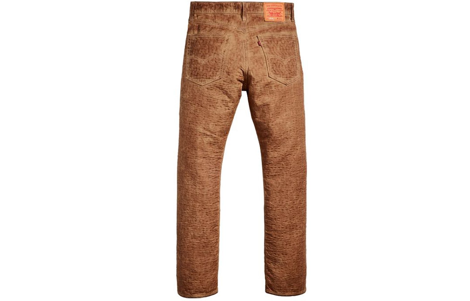 Lookbook Stüssy Stussy x Levi's FW23 Jacquard Straight-Leg Vintage Brown Denim Jeans Unisex. A5219-0001