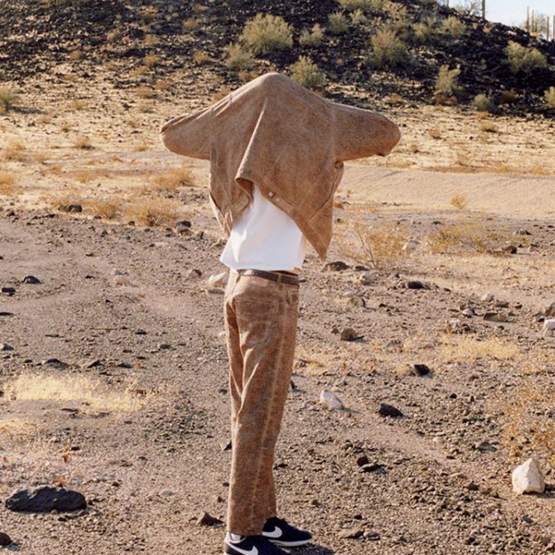 Purchase Stüssy Stussy x Levi's FW23 Jacquard Straight-Leg Vintage Brown Denim Jeans Unisex. A5219-0001