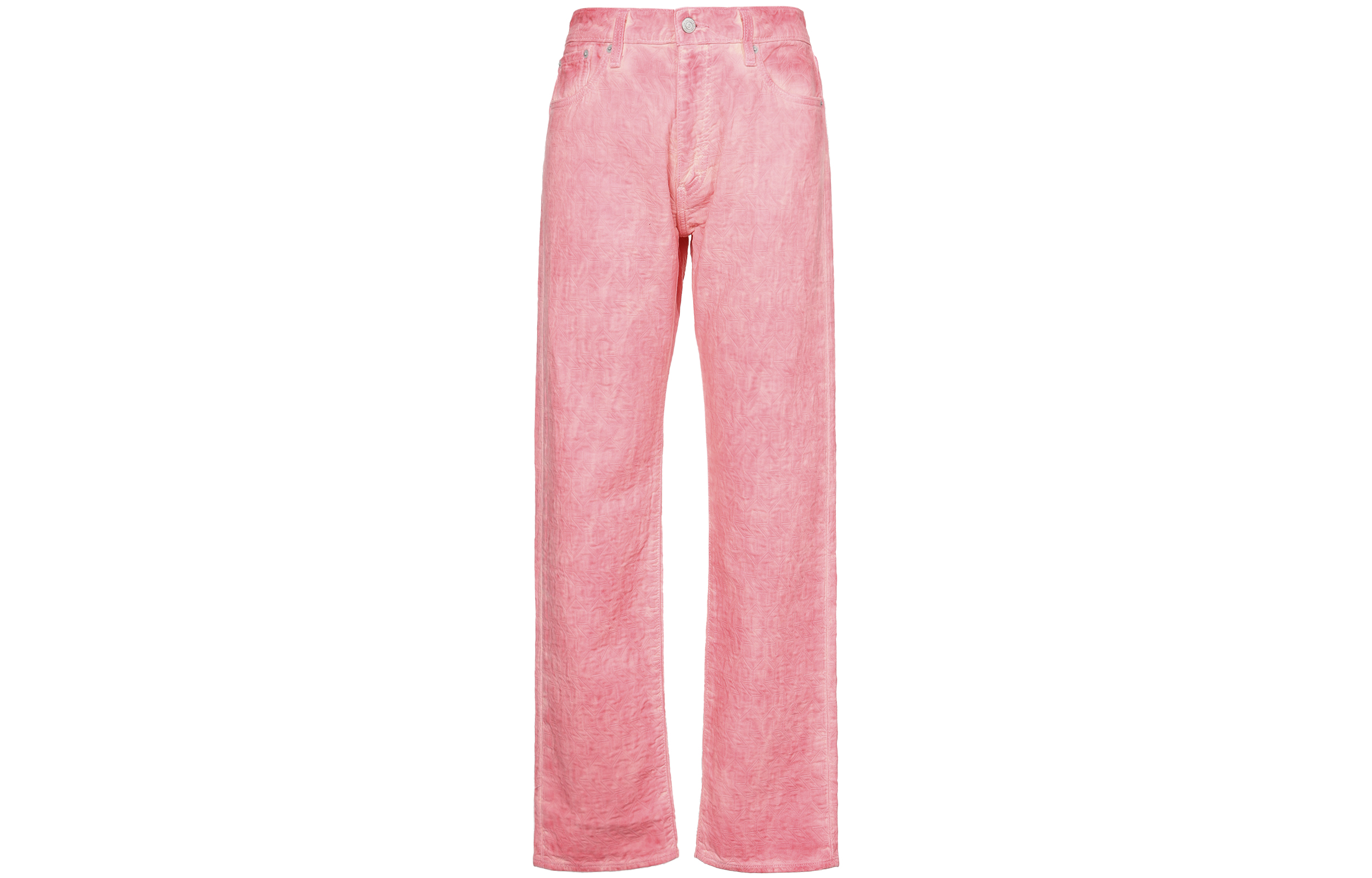 Stüssy Stussy Levi's FW23 Pink Jacquard Straight-Leg Denim Jeans Unisex Collection. A5219-0000