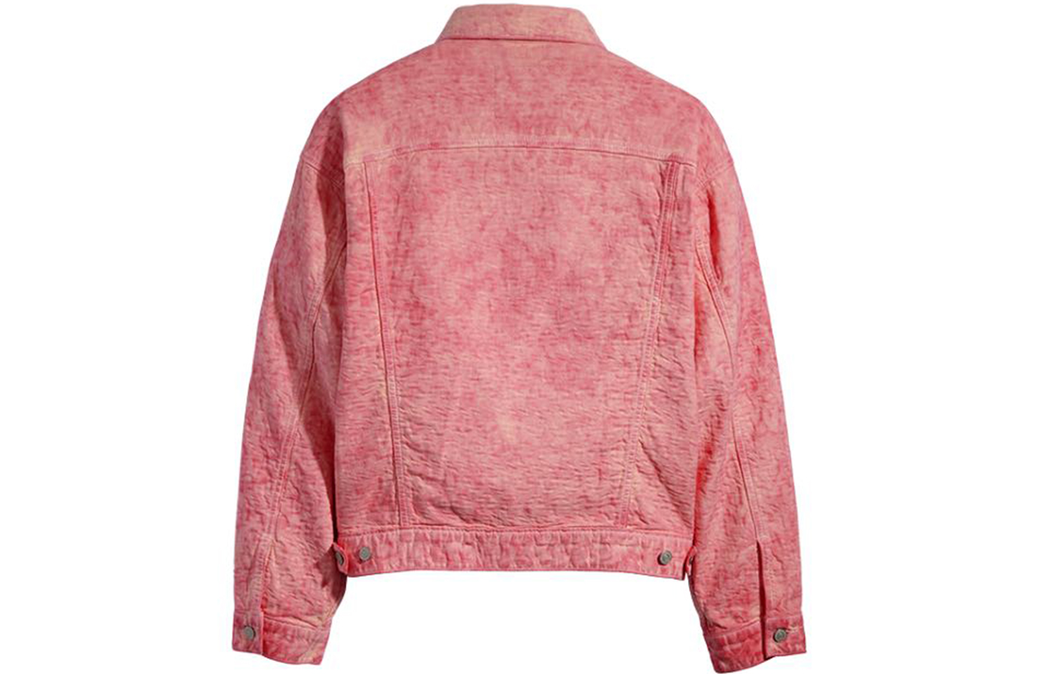 Lookbook Stüssy Stussy x Levi's FW23 Pink Jacquard Workwear Jacket Unisex Retro Style. A5216-0000