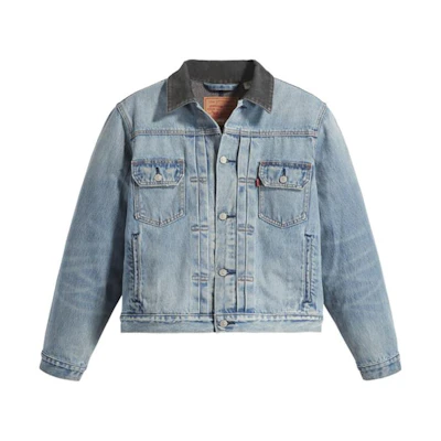 Stüssy Stussy Levi's SS23 150th Anniversary Logo Denim Jacket Unisex Blue Retro Style STLV230221-001