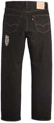 Stüssy x Levi''s Colaboración SS24 Jeans Negros Unisex con Bordado de Logo. A8327-0001 Lookbook Stüssy x Levi''s Colaboración SS24 Jeans Negros Unisex con Bordado de Logo. A8327-0001