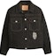 Buy Stüssy Stussy x Levi's SS24 Logo Embroidered Vintage Denim Trucker Jacket Unisex Black A8326-0001