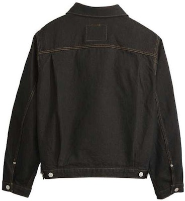 Stüssy Stussy x Levi's SS24 Logo Embroidered Vintage Denim Trucker Jacket Unisex Black A8326-0001 Lookbook Stüssy Stussy x Levi's SS24 Logo Embroidered Vintage Denim Trucker Jacket Unisex Black A8326-0001
