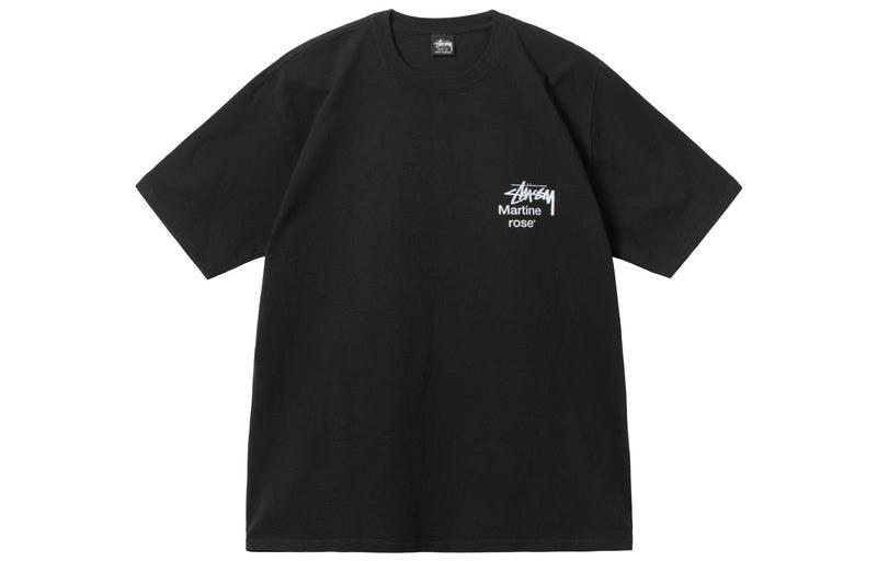 Stüssy Stussy Martine Rose SS23 Graphic Retro Unisex Black T-Shirt. 3903826-BLAC 圖 3