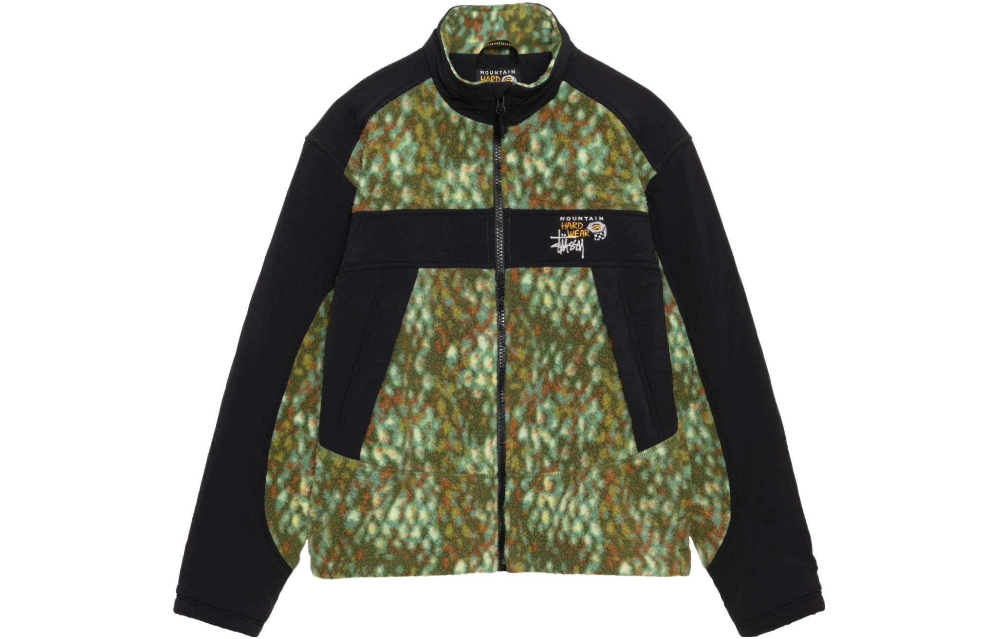 Stüssy Stussy x Mountain Hardwear FW23 Fleece Jacket Vintage Retro Unisex Coat. OM0337