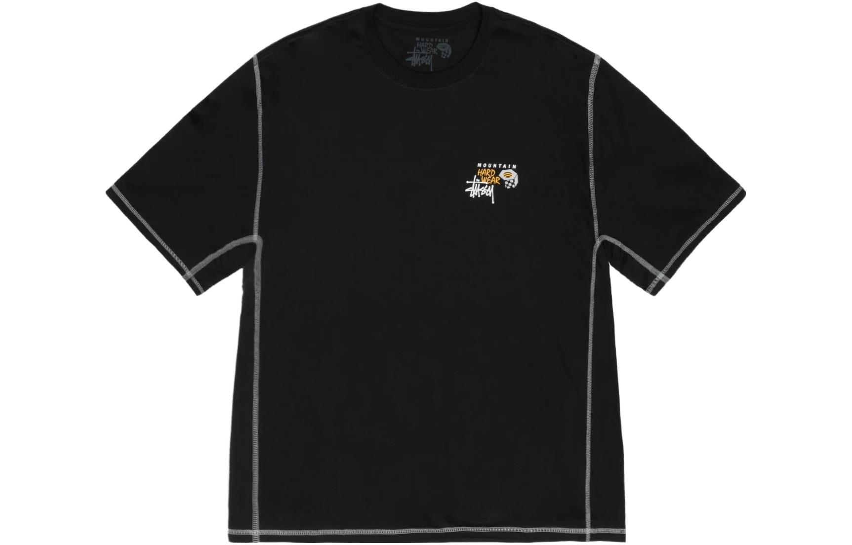 Order Stüssy x Mountain Hardwear FW23 Baju-T Ringan Retro Colorblock Unisex OM0335