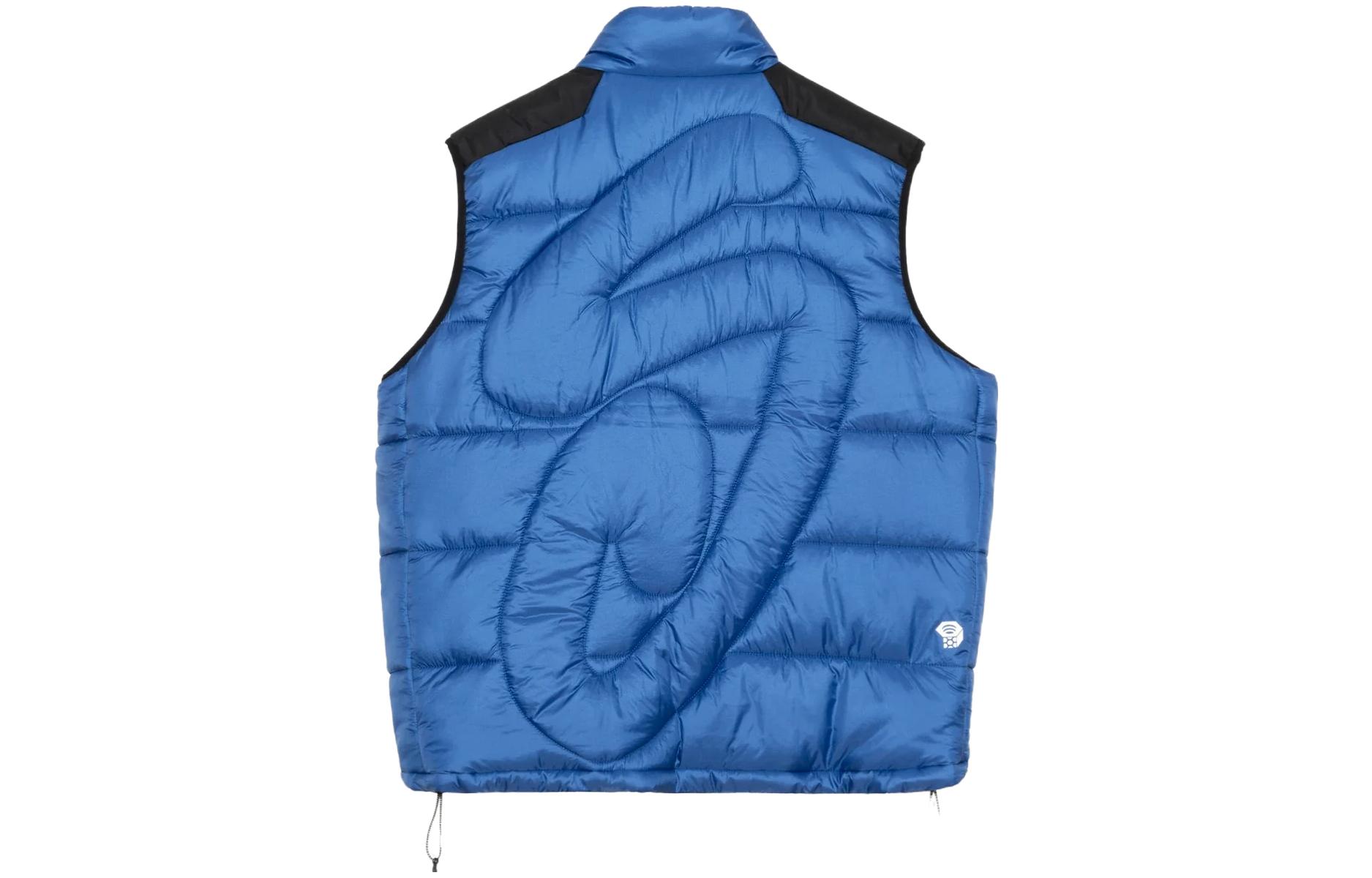Stüssy Stussy Mountain Hardwear FW23 PRIMALOFT® Quilted Nylon Vest Blue Unisex Retro Style OM0338 圖 3
